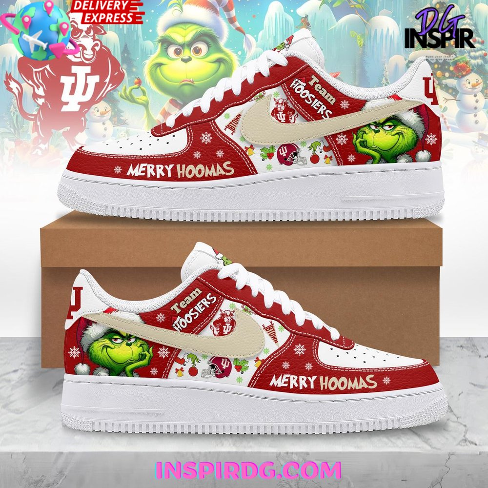 Ideafootwear Indiana Hoosiers Air Low-Top Sneakers Shoes For Men And Women 3