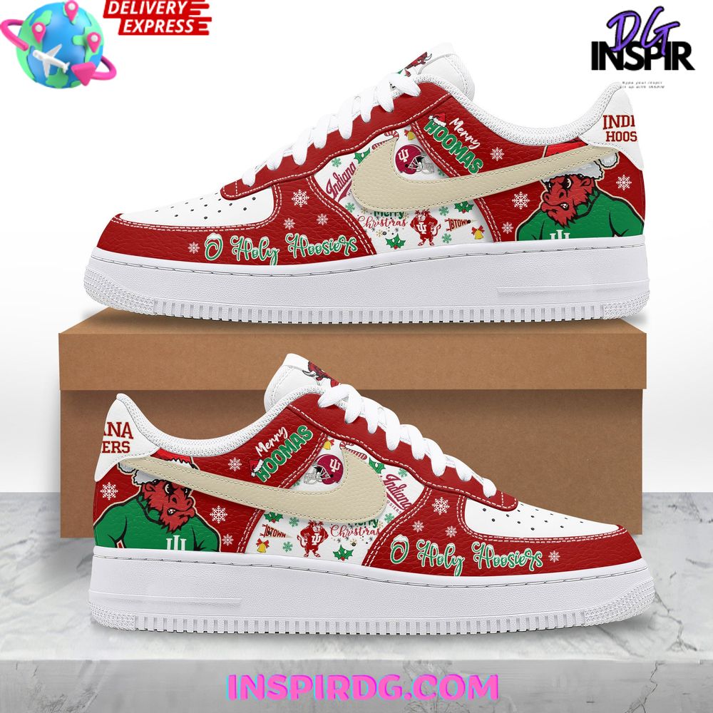 Ideafootwear Indiana Hoosiers Air Low-Top Sneakers Shoes For Men And Women 2