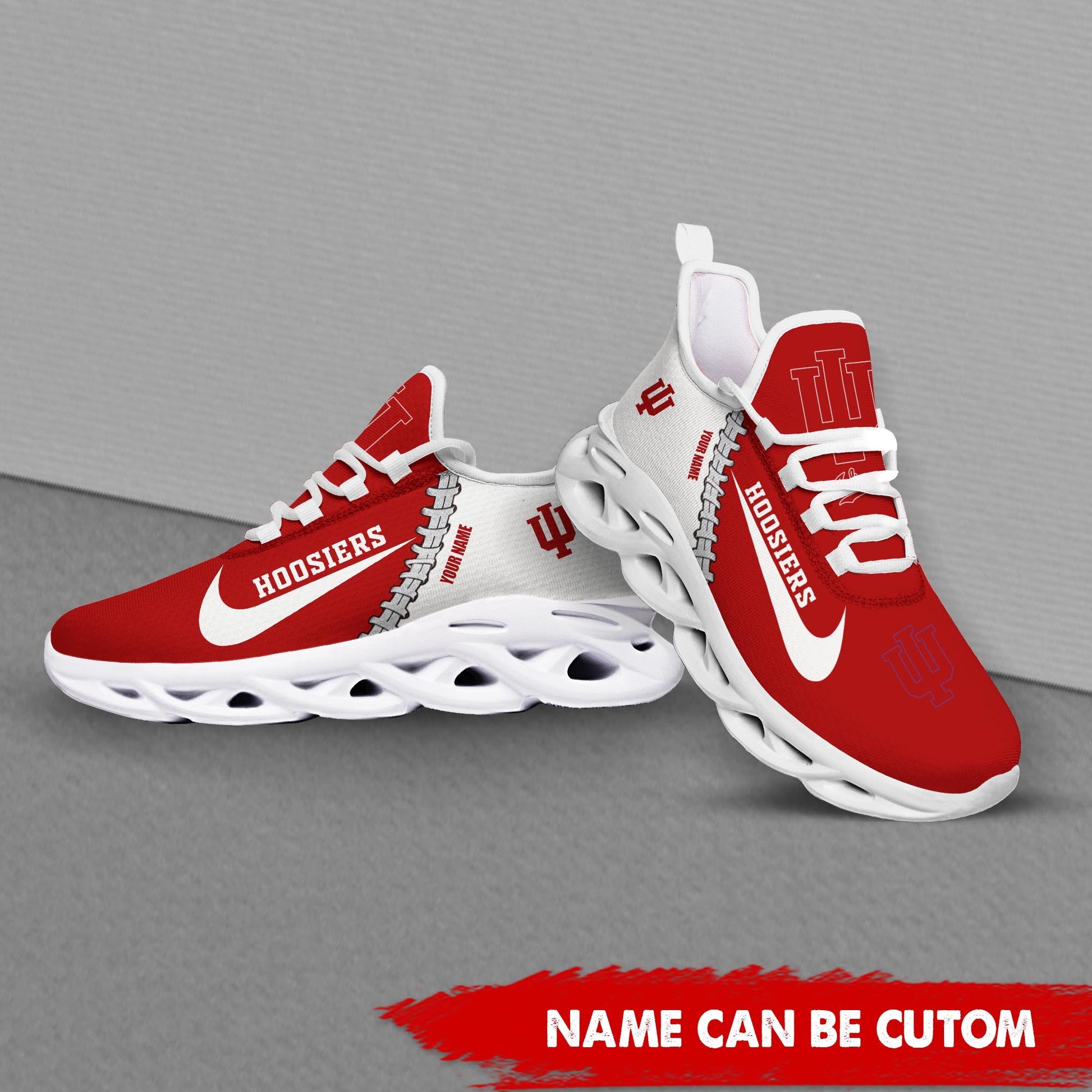 Ideafootwear Indiana Hoosiers Max Soul Shoes Sneakers For Men And Women 2