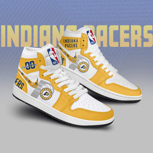 Ideafootwear Indiana Pacers AJ1 High Sneakers Shoes For Men And Women 1