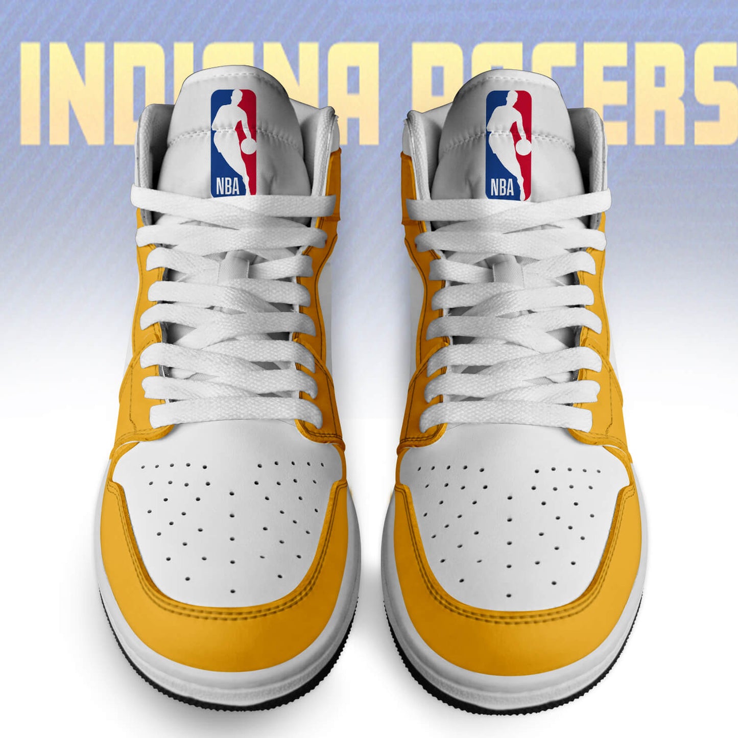 Ideafootwear Indiana Pacers AJ1 High Sneakers Shoes For Men And Women 1