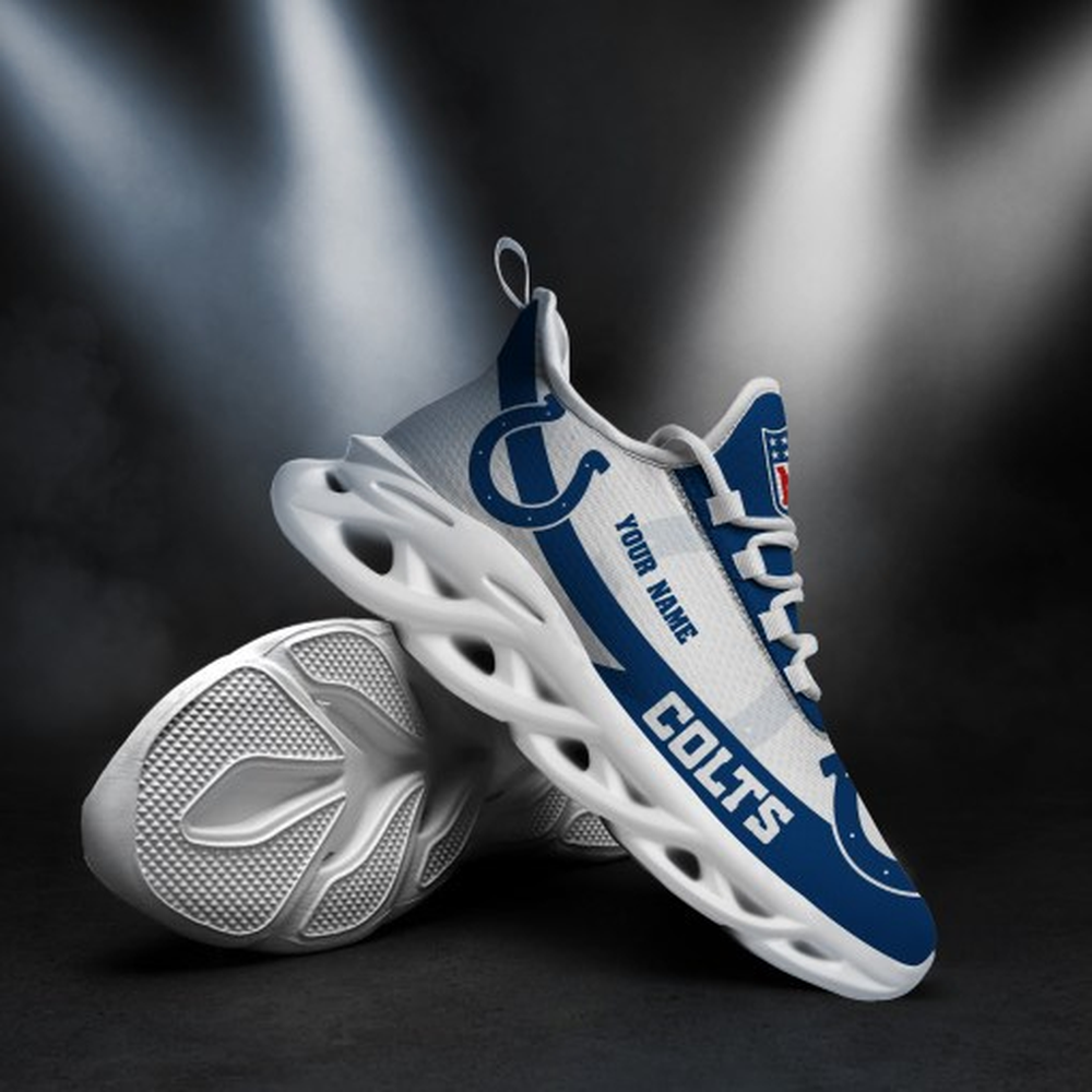 Ideafootwear Indianapolis Colts Max Soul Shoes Sneakers For Men And Women 11