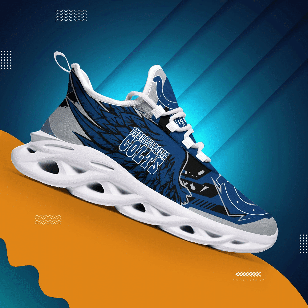 Ideafootwear Indianapolis Colts Max Soul Shoes Sneakers For Men And Women 15