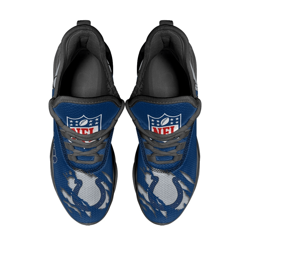 Ideafootwear Indianapolis Colts Max Soul Shoes Sneakers For Men And Women 6