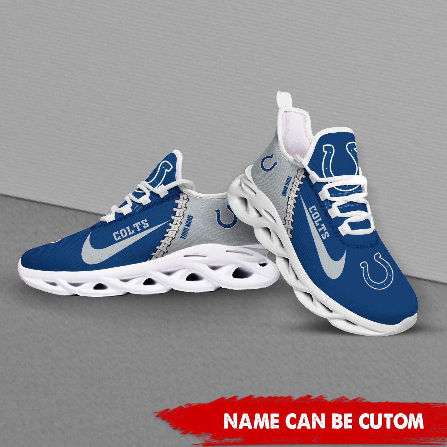 Ideafootwear Indianapolis Colts Max Soul Shoes Sneakers For Men And Women 10