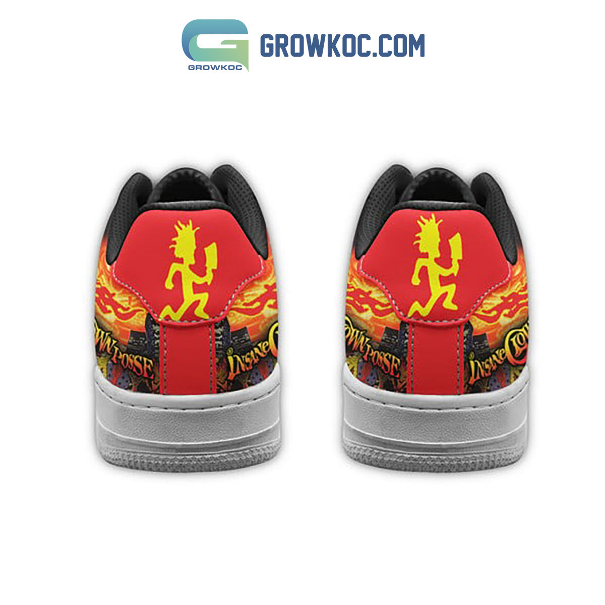 Ideafootwear Insane Clown Posse Air Low-Top Sneakers Shoes For Men And Women 2