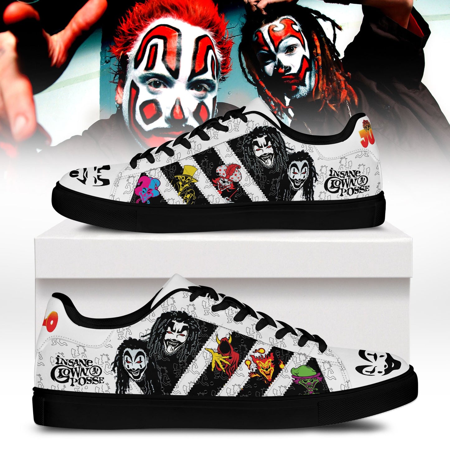Ideafootwear Insane Clown Posse Skate Stan Shoes Sneakes For Men And Women 1
