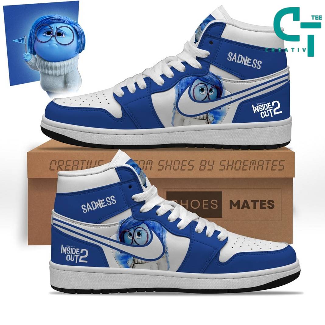 Ideafootwear Inside Out 2 Sadness AJ1 High Sneakers Shoes For Men And Women 1