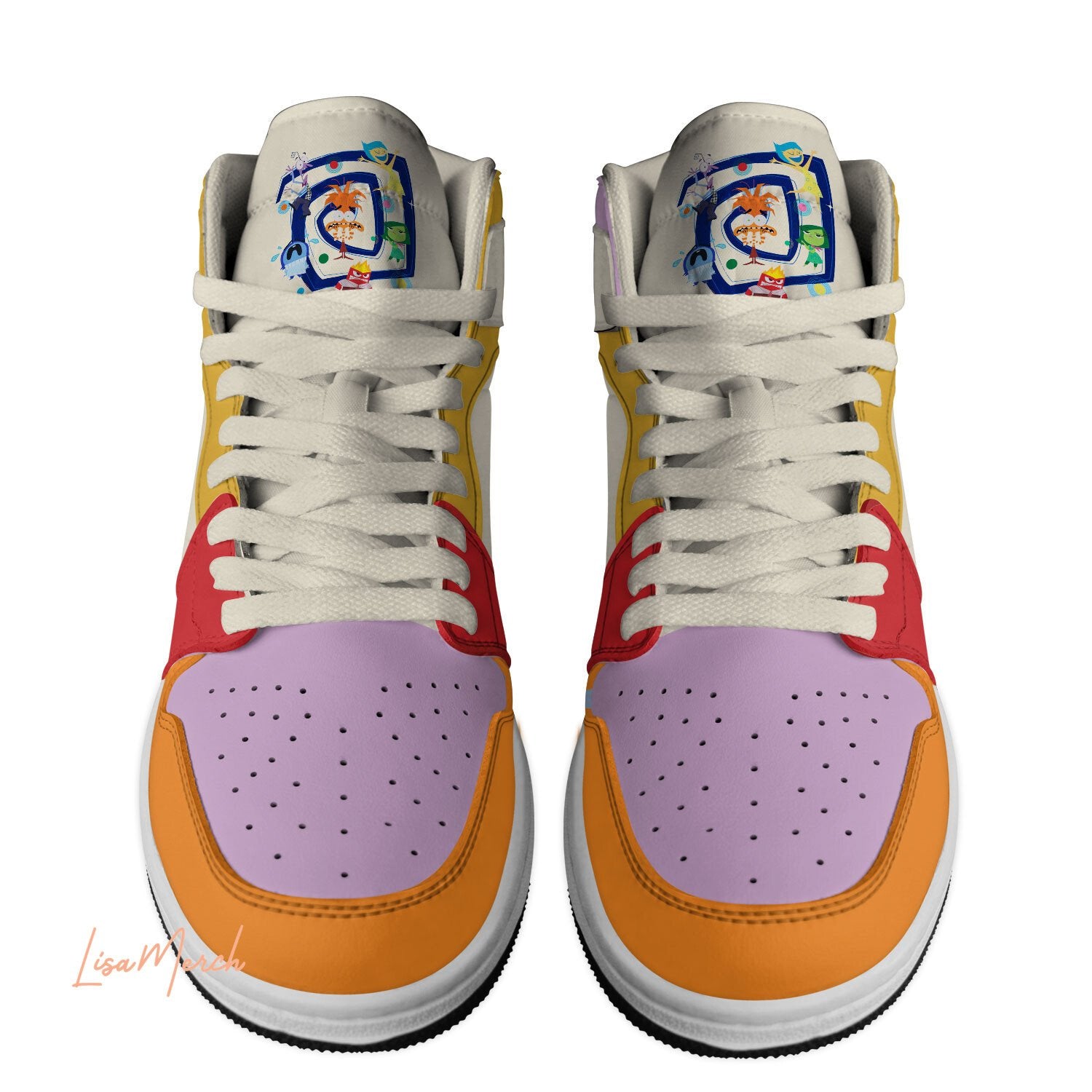 Ideafootwear Inside Out AJ1 High Sneakers Shoes For Men And Women 1