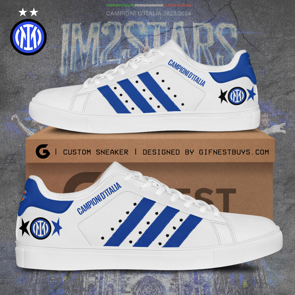 Ideafootwear Inter Milan FC Skate Stan Shoes Sneakes For Men And Women 1