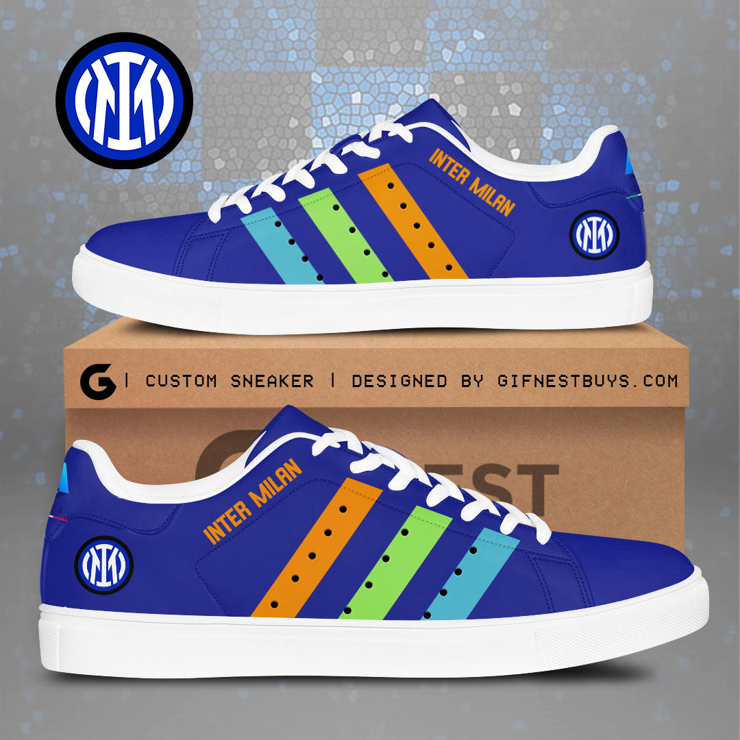 Ideafootwear Inter Milan FC Skate Stan Shoes Sneakes For Men And Women 4