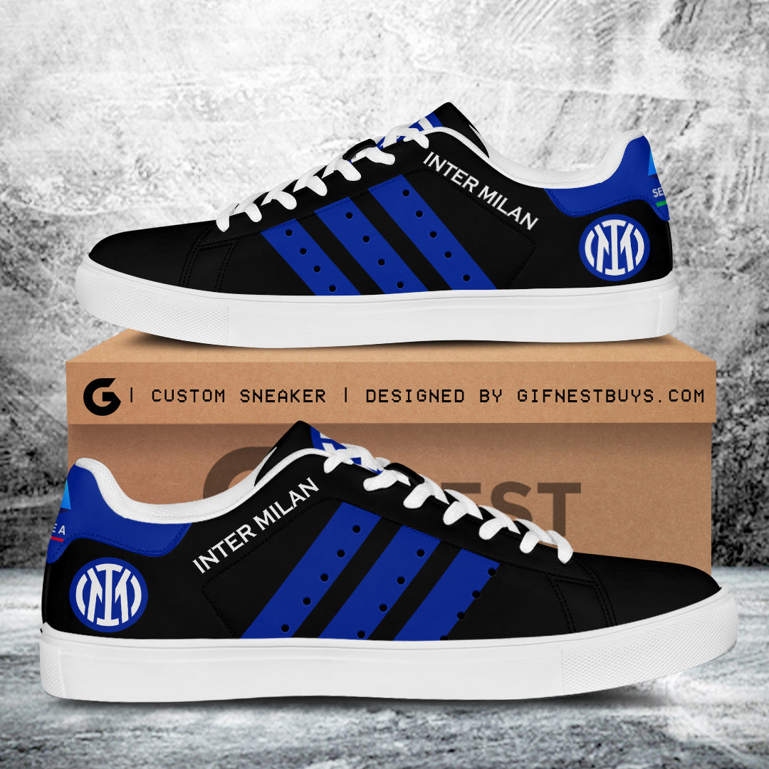 Ideafootwear Inter Milan FC Skate Stan Shoes Sneakes For Men And Women 2