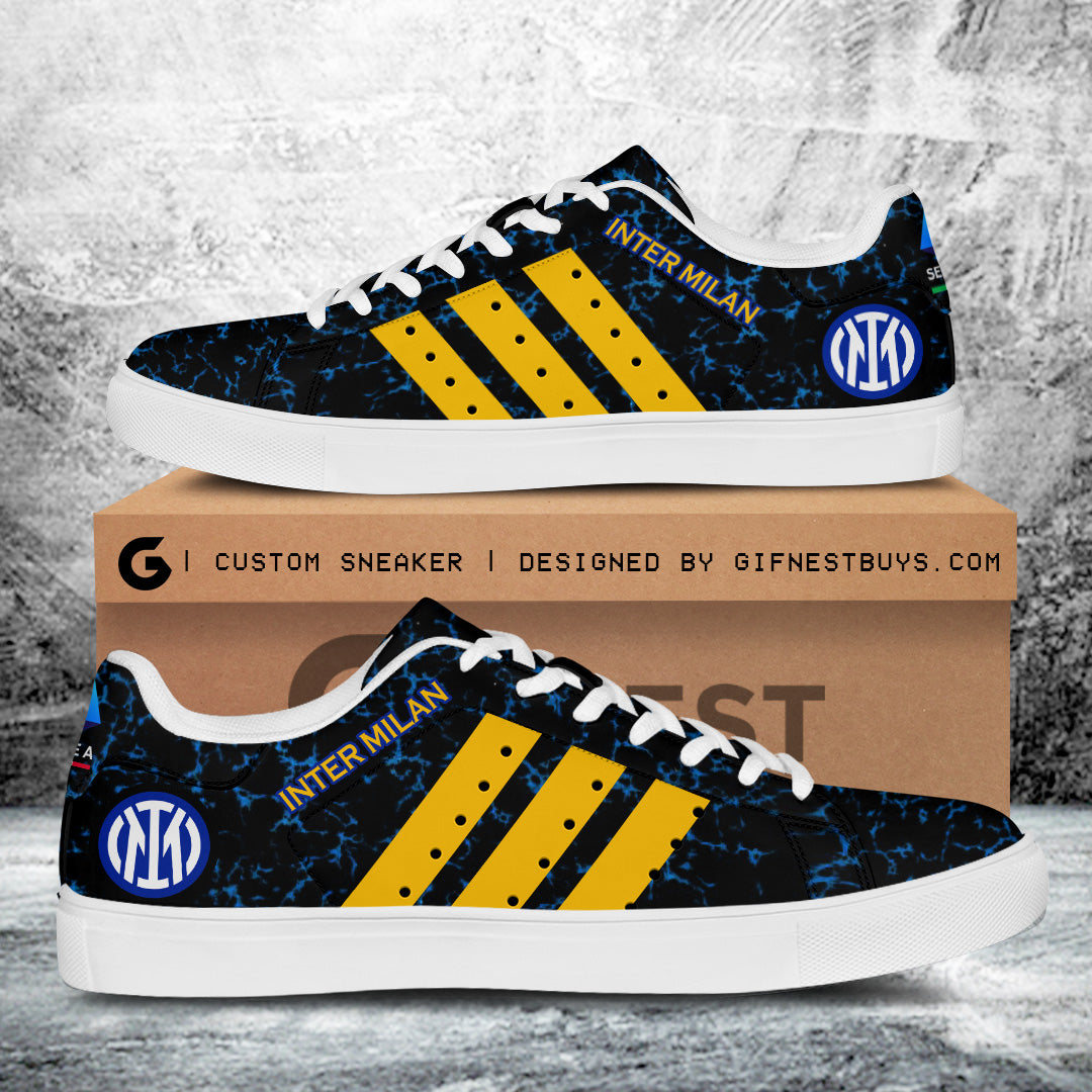 Ideafootwear Inter Milan FC Skate Stan Shoes Sneakes For Men And Women 5