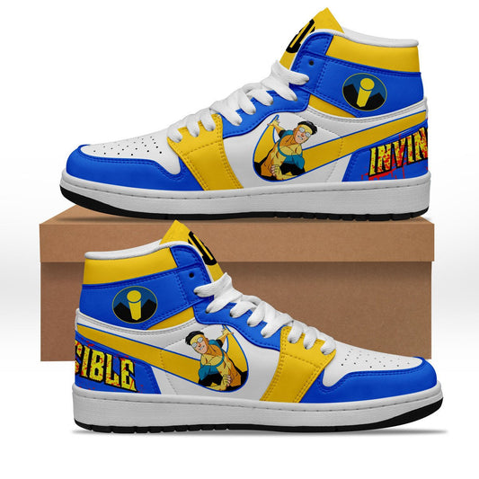 Ideafootwear Invincible AJ1 High Sneakers Shoes For Men And Women 2