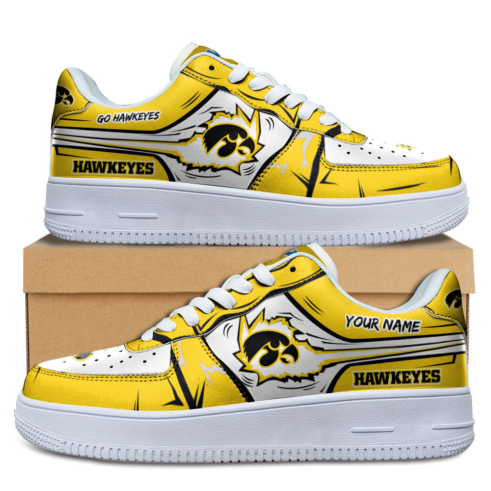 Ideafootwear Iowa Hawkeyes Air Low-Top Sneakers Shoes For Men And Women 2