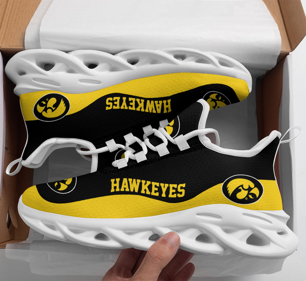 Ideafootwear Iowa Hawkeyes Max Soul Shoes Sneakers For Men And Women 5