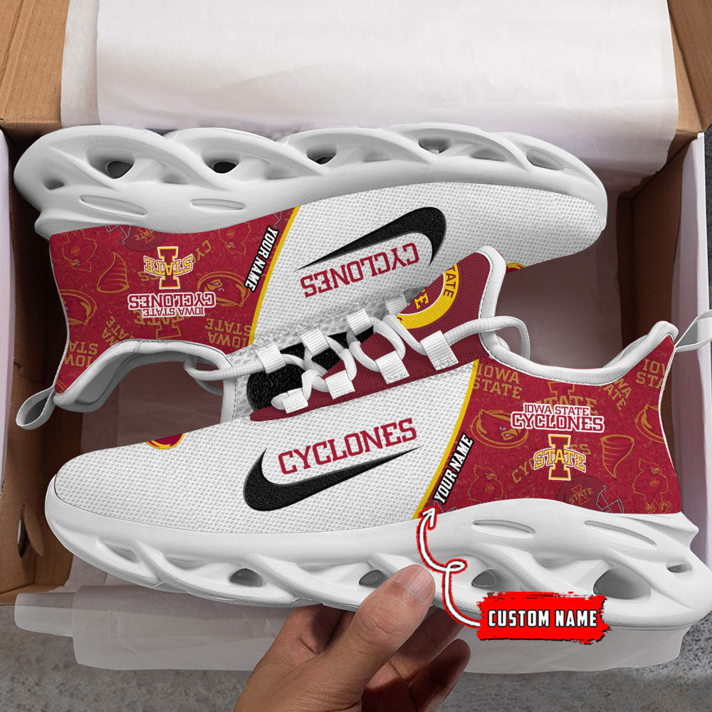 Ideafootwear Iowa State Cyclones Max Soul Shoes Sneakers For Men And Women 1