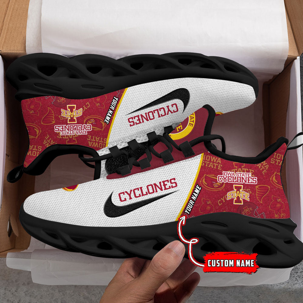 Ideafootwear Iowa State Cyclones Max Soul Shoes Sneakers For Men And Women 1