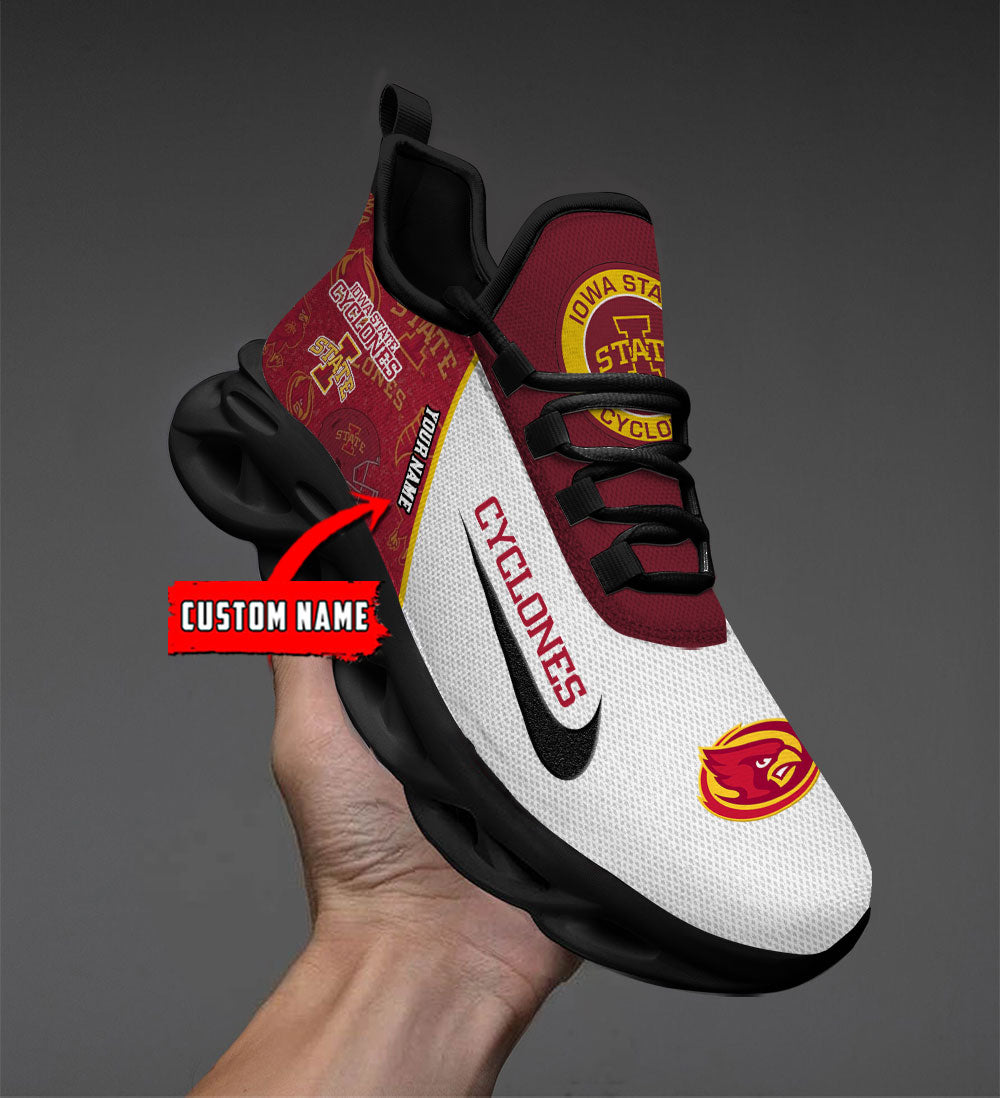 Ideafootwear Iowa State Cyclones Max Soul Shoes Sneakers For Men And Women 1