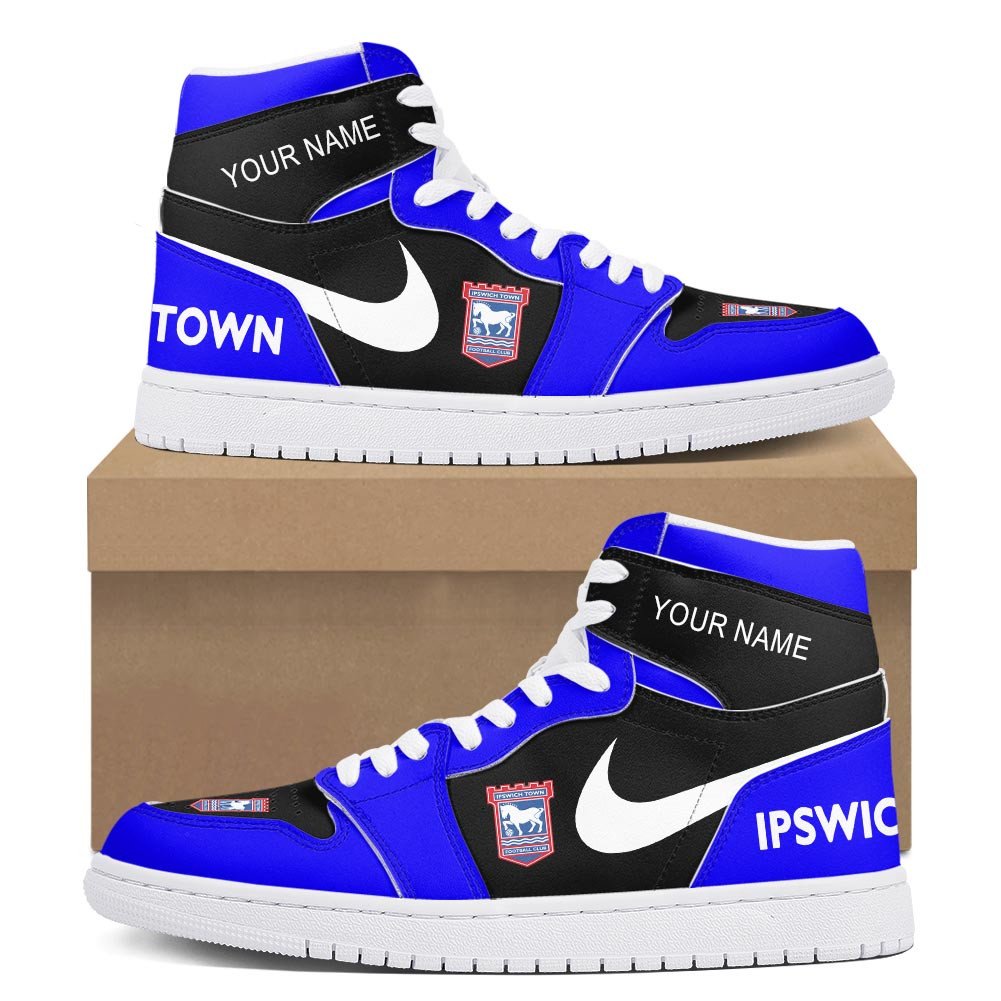 Ideafootwear Ipswich Town AJ1 High Sneakers Shoes For Men And Women 1
