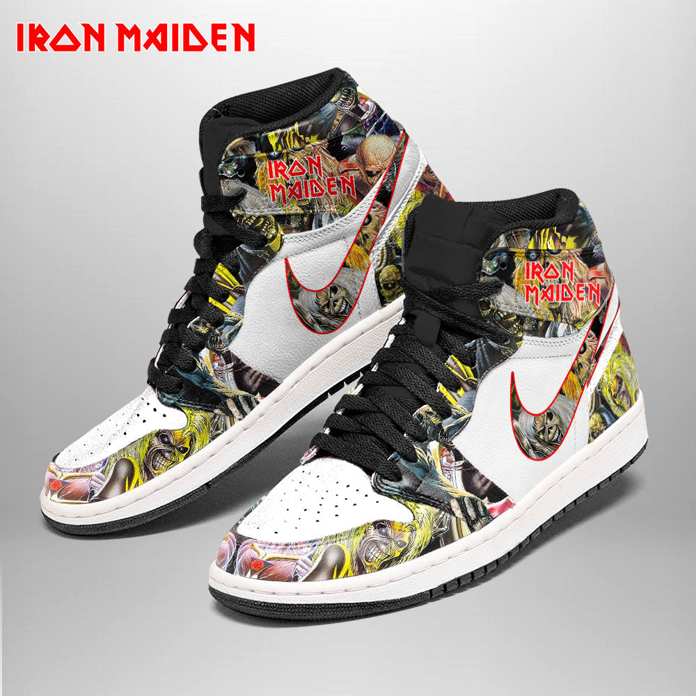 Ideafootwear IRMA Band AJ1 High Sneakers Shoes For Men And Women 2