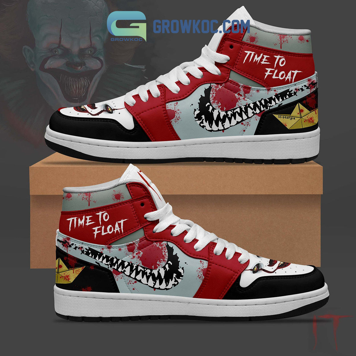 Ideafootwear IT Time To Float AJ1 High Sneakers Shoes For Men And Women 1