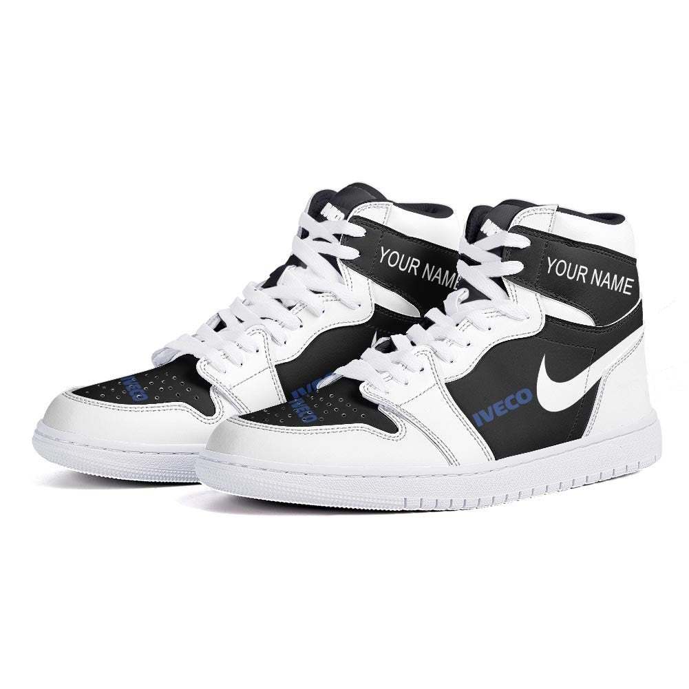 Ideafootwear Iveco AJ1 High Sneakers Shoes For Men And Women 1