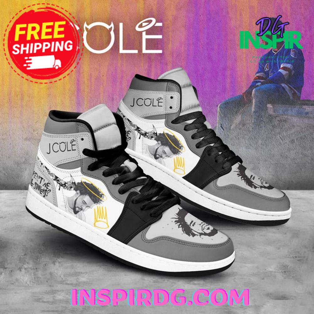 Ideafootwear J Cole "Aren't We All Sinners" AJ1 High Sneakers Shoes For Men And Women 1