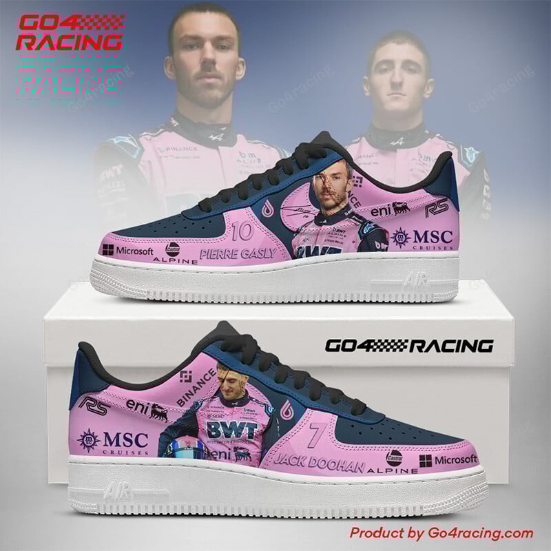 Ideafootwear Jack Doohan x Pierre Gasly - Alpine Air Low-Top Sneakers Shoes For Men And Women 1