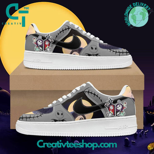 Ideafootwear Jack Skellington Air Low-Top Sneakers Shoes For Men And Women 4