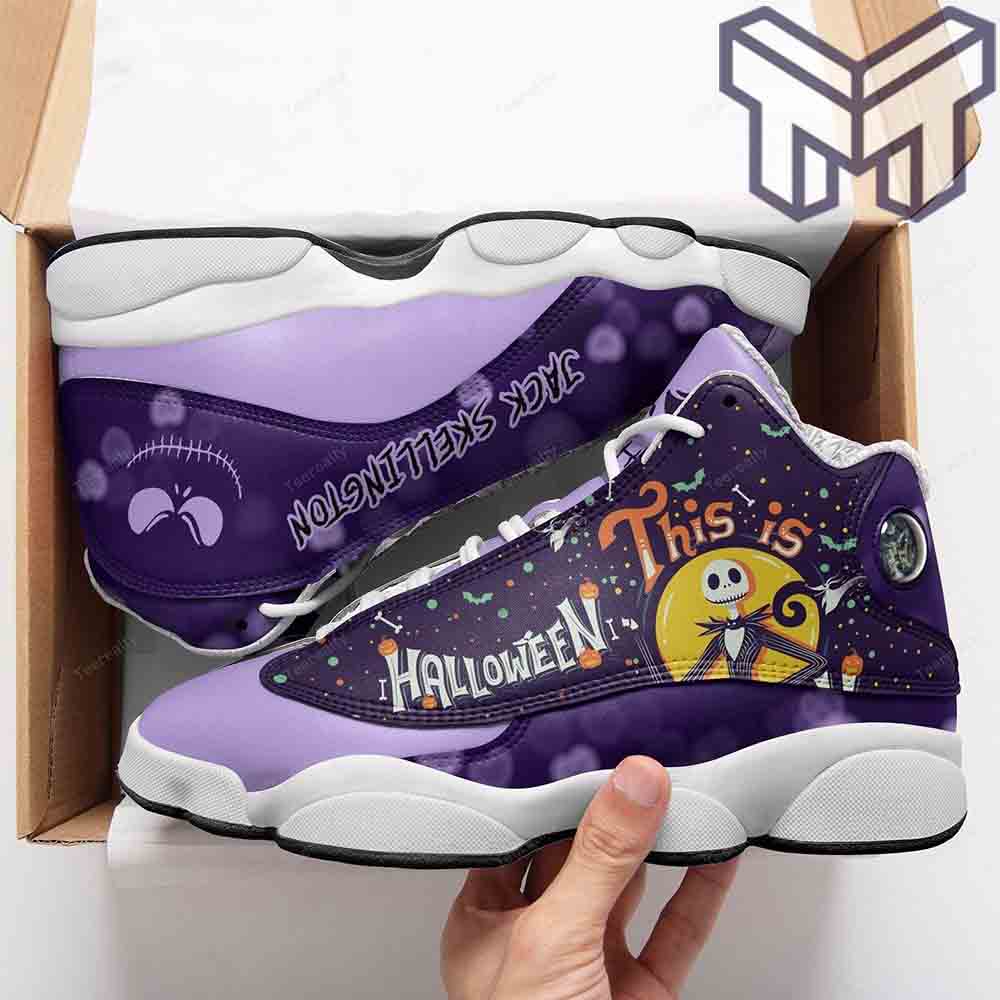 Ideafootwear Jack Skellington AJ13 Sneakers Shoes For Men And Women 1