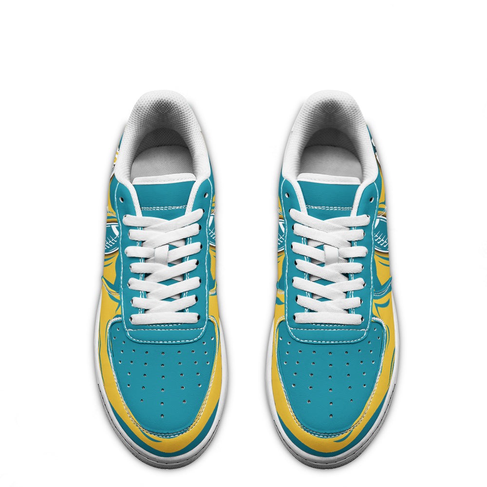 Ideafootwear Jacksonville Jaguars Air Low-Top Sneakers Shoes For Men And Women 6