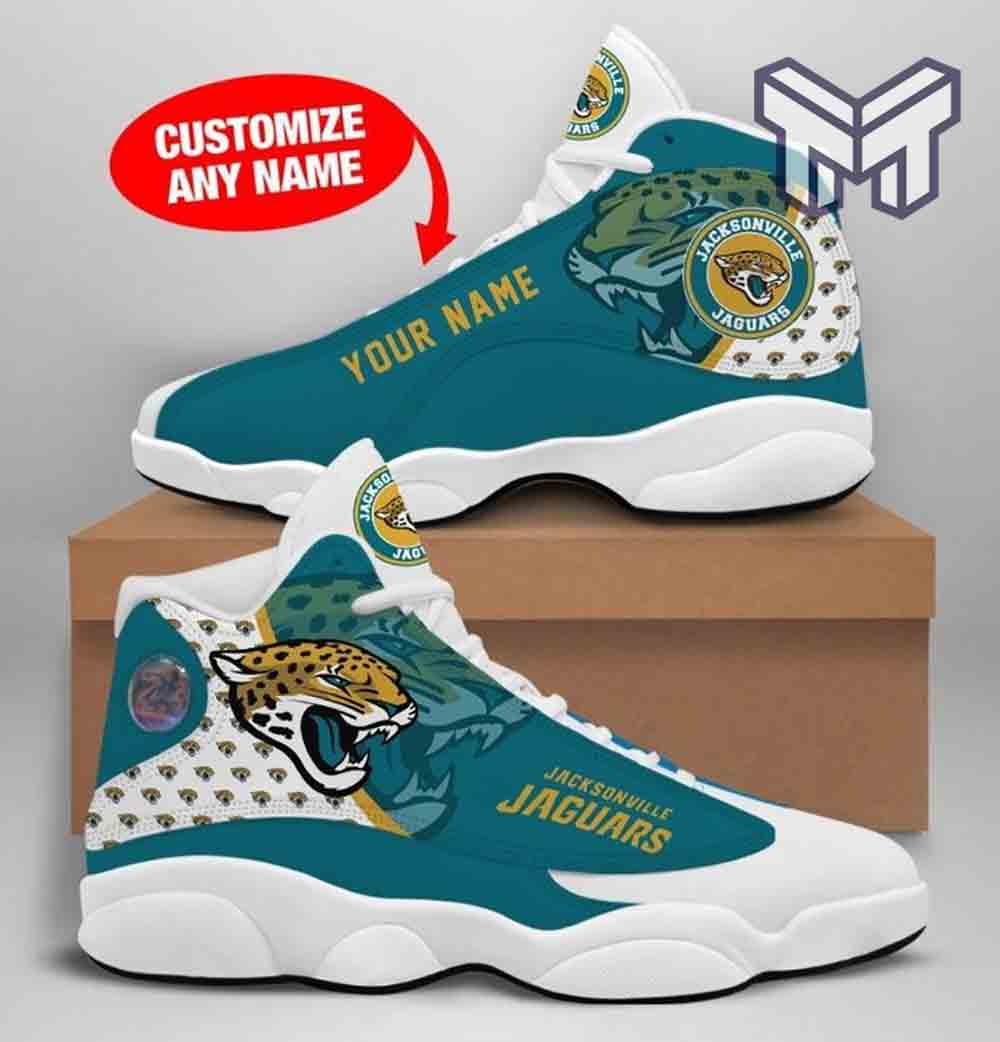 Ideafootwear Jacksonville Jaguars AJ13 Sneakers Shoes For Men And Women 1