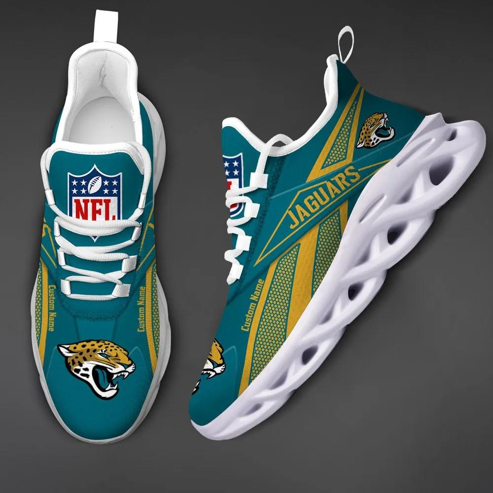 Ideafootwear Jacksonville Jaguars Max Soul Shoes Sneakers For Men And Women 3