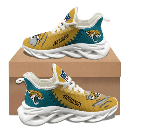 Ideafootwear Jacksonville Jaguars Max Soul Shoes Sneakers For Men And Women 21