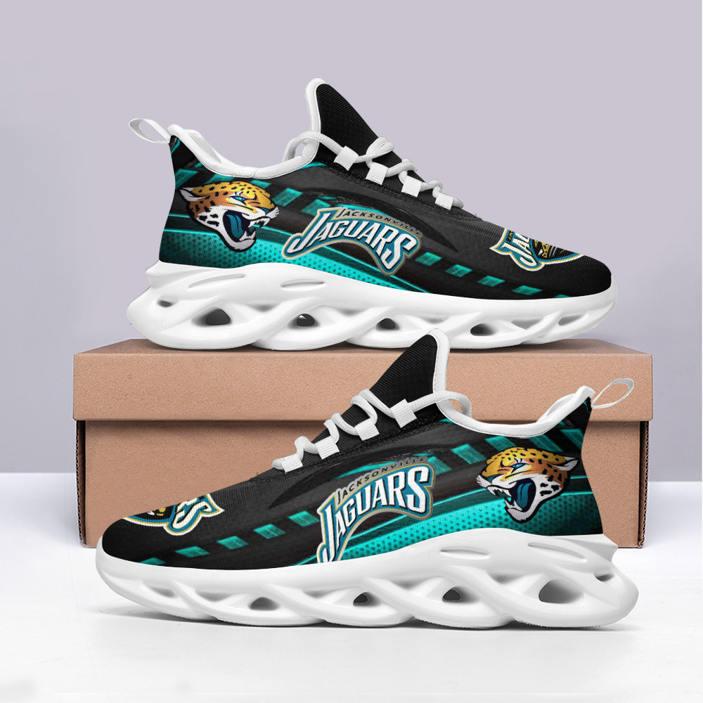 Ideafootwear Jacksonville Jaguars Max Soul Shoes Sneakers For Men And Women 6