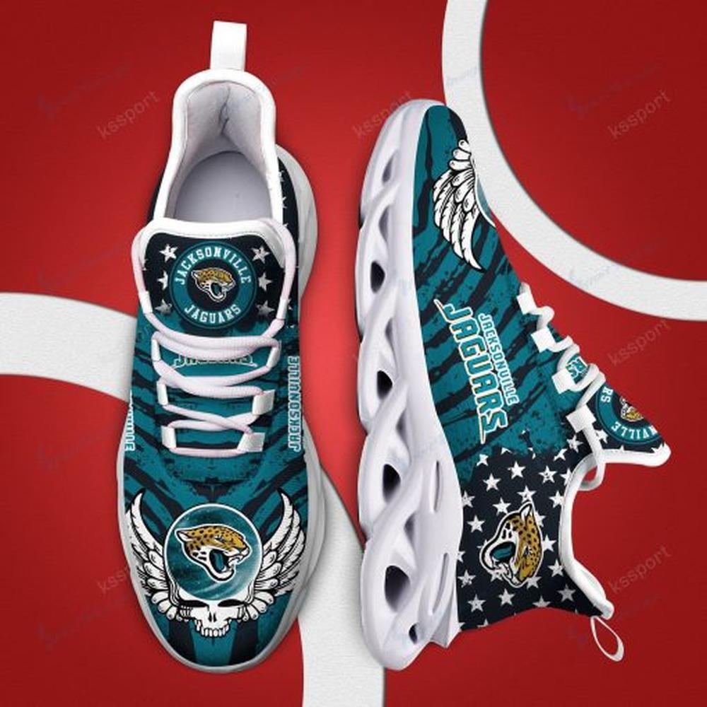 Ideafootwear Jacksonville Jaguars Max Soul Shoes Sneakers For Men And Women 34