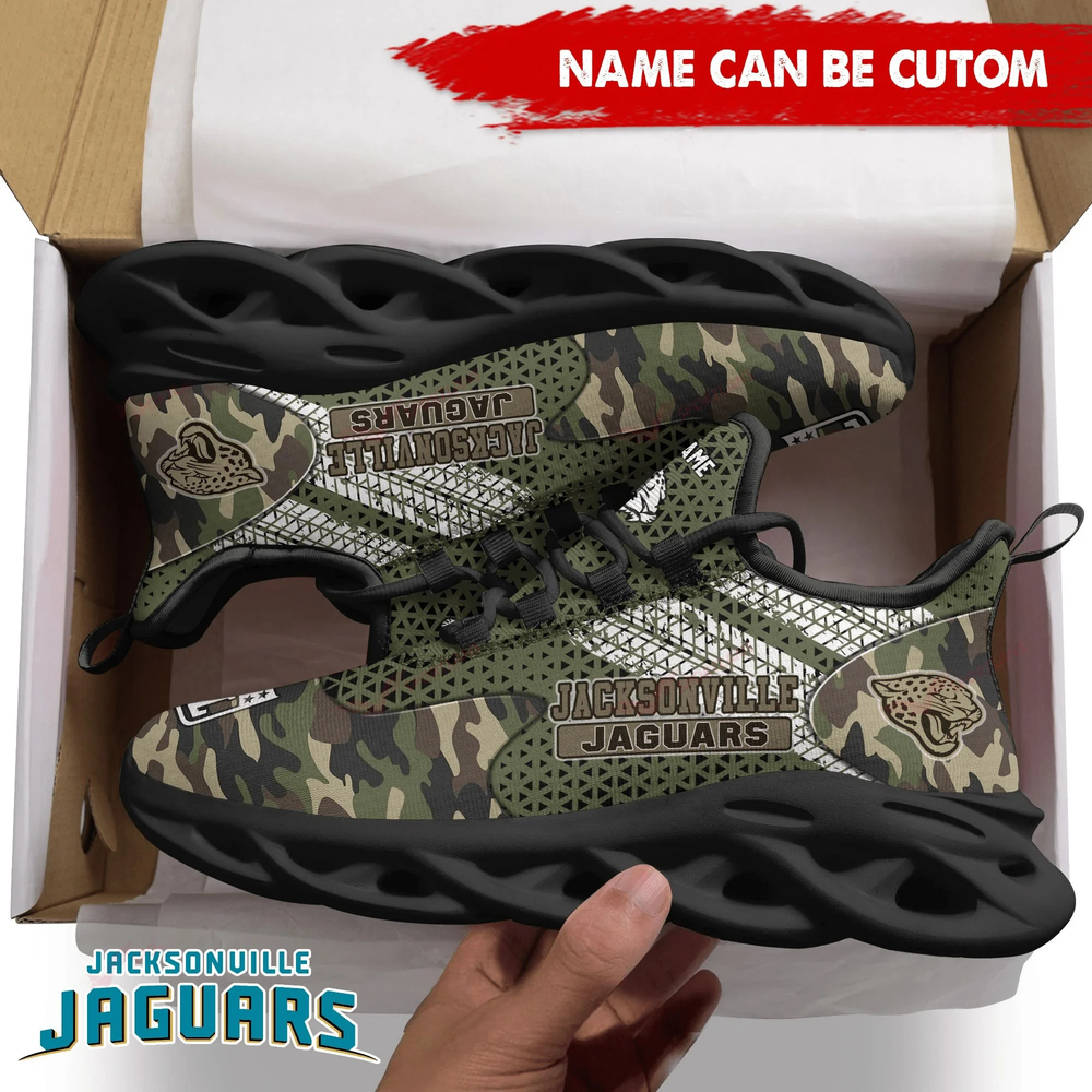 Ideafootwear Jacksonville Jaguars Max Soul Shoes Sneakers For Men And Women 25