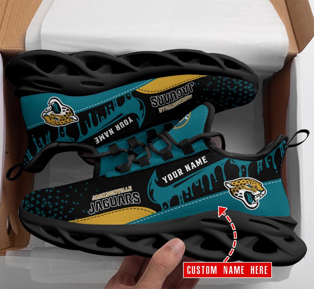 Ideafootwear Jacksonville Jaguars Max Soul Shoes Sneakers For Men And Women 27