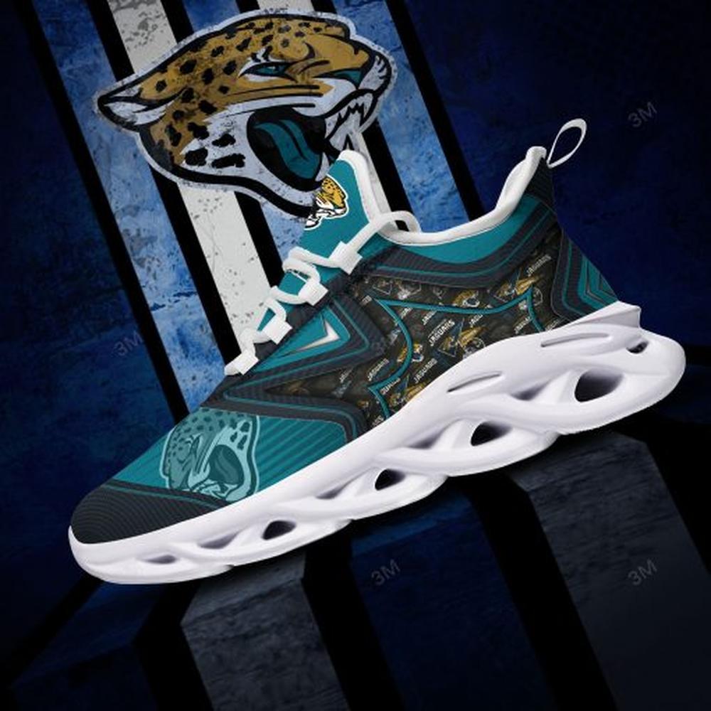 Ideafootwear Jacksonville Jaguars Max Soul Shoes Sneakers For Men And Women 41