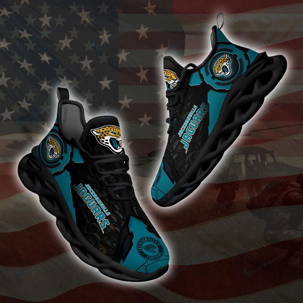 Ideafootwear Jacksonville Jaguars Max Soul Shoes Sneakers For Men And Women 17