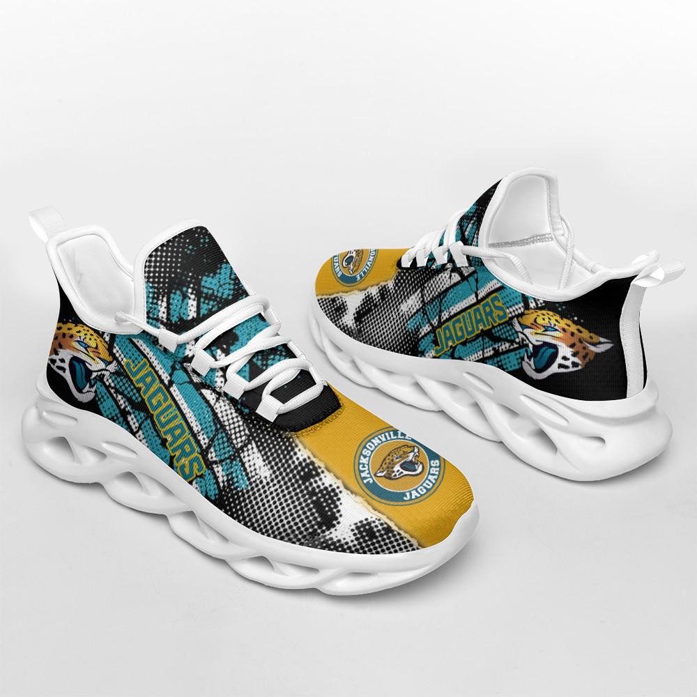 Ideafootwear Jacksonville Jaguars Max Soul Shoes Sneakers For Men And Women 2