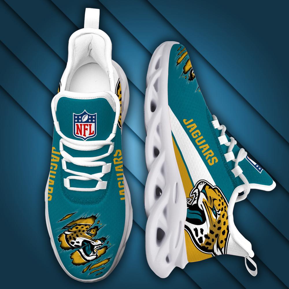Ideafootwear Jacksonville Jaguars Max Soul Shoes Sneakers For Men And Women 1