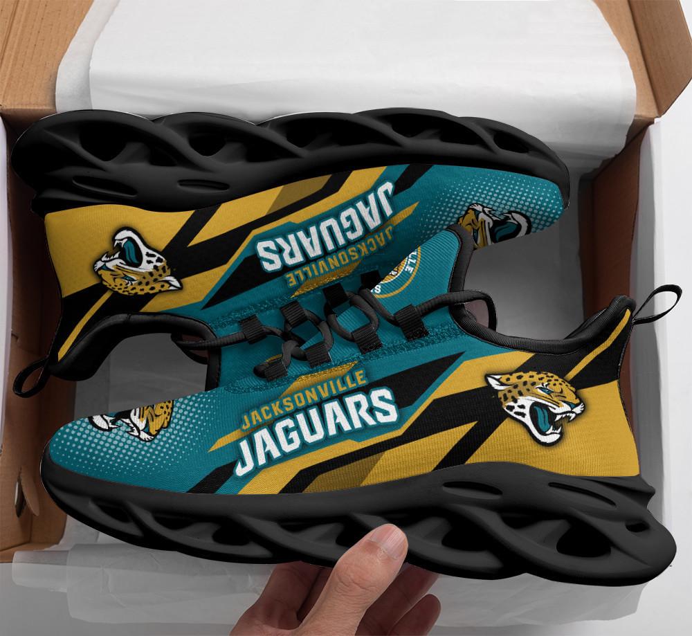 Ideafootwear Jacksonville Jaguars Max Soul Shoes Sneakers For Men And Women 14