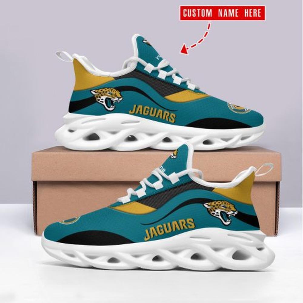 Ideafootwear Jacksonville Jaguars Max Soul Shoes Sneakers For Men And Women 22