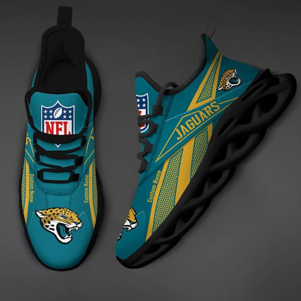 Ideafootwear Jacksonville Jaguars Max Soul Shoes Sneakers For Men And Women 3