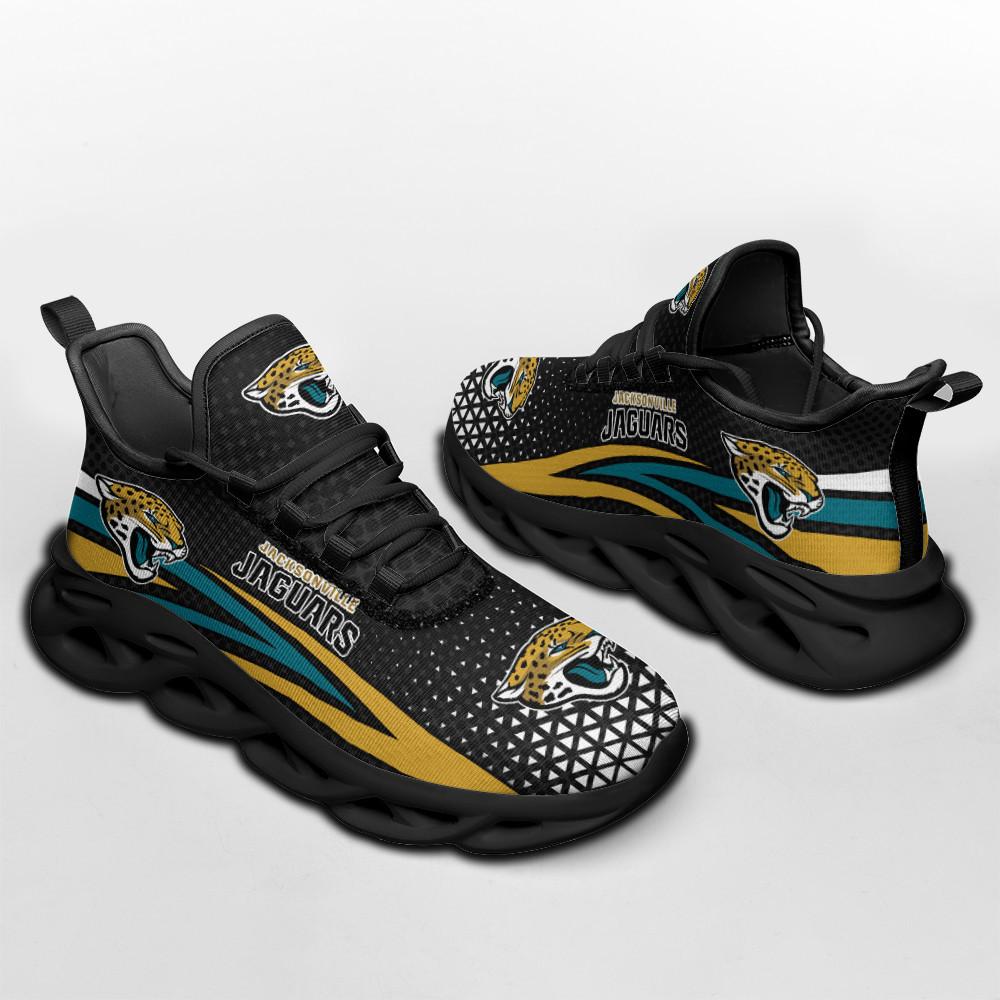 Ideafootwear Jacksonville Jaguars Max Soul Shoes Sneakers For Men And Women 8