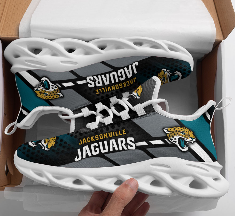 Ideafootwear Jacksonville Jaguars Max Soul Shoes Sneakers For Men And Women 18