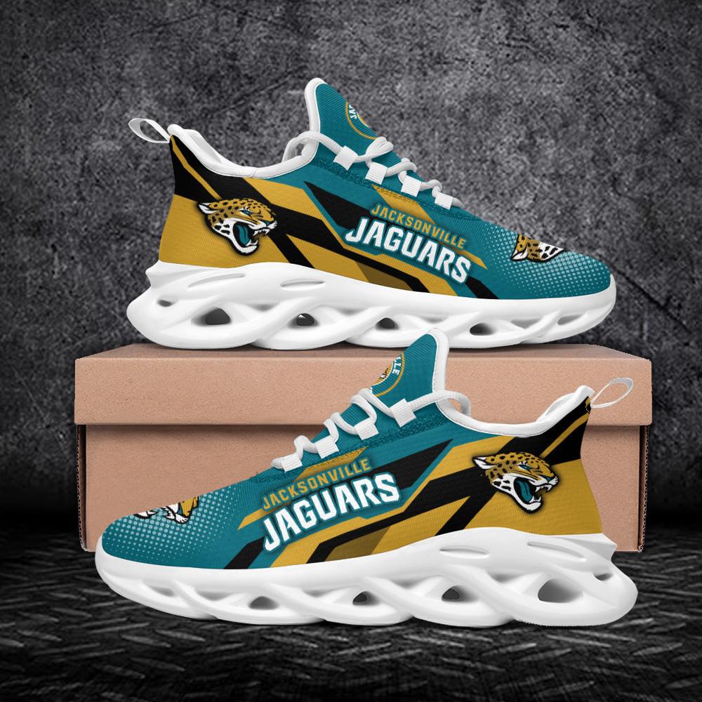 Ideafootwear Jacksonville Jaguars Max Soul Shoes Sneakers For Men And Women 14