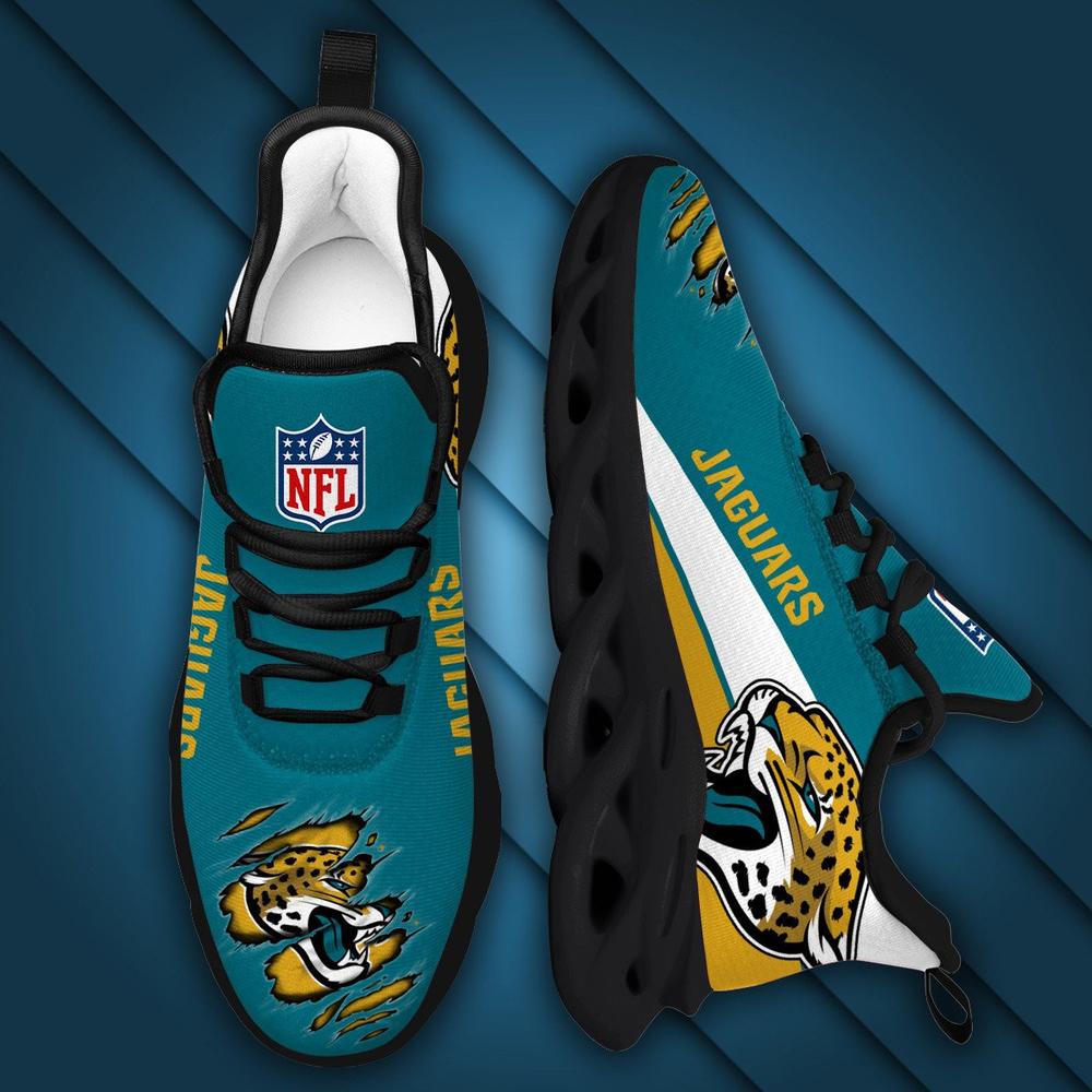 Ideafootwear Jacksonville Jaguars Max Soul Shoes Sneakers For Men And Women 1